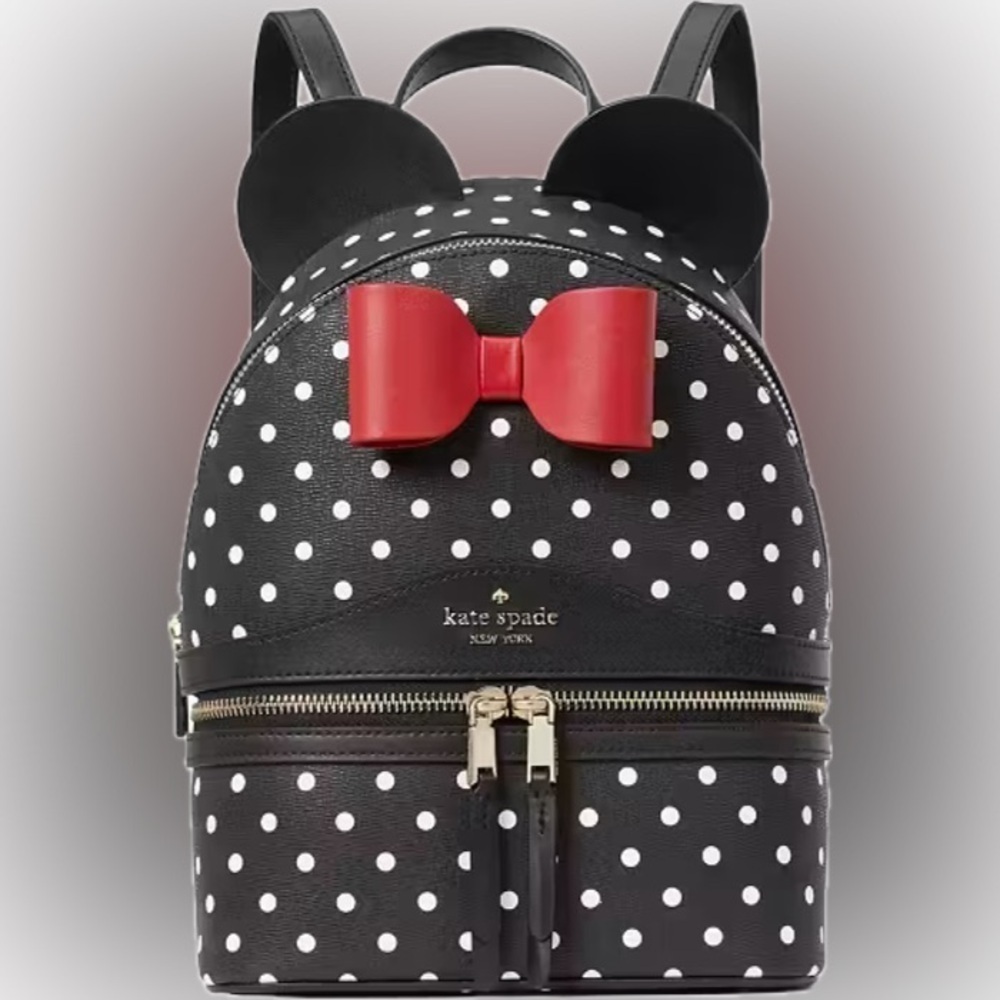 Kate Spade X Minnie Mouse Polka Dot Backpack